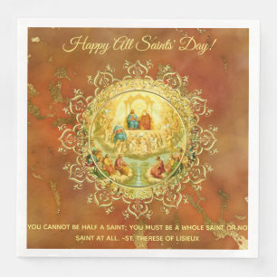 ALL SAINTS DAY FEAST DAY PARTY CELEBRATION PAPER DINNER NAPKINS