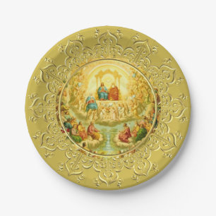 ALL SAINTS DAY FEAST DAY PARTY CELEBRATION PAPER PLATES