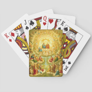 ALL SAINTS DAY FEAST DAY PARTY CELEBRATION POKER CARDS