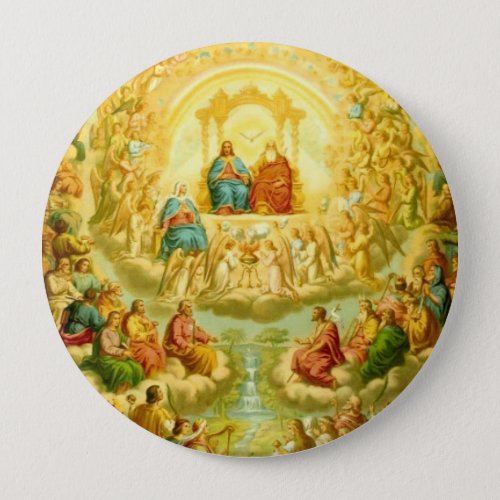 ALL SAINTS DAY FEAST FAVORS BUTTON