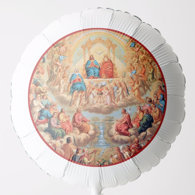 All Saints Day Feast November 1 Balloon (Front)