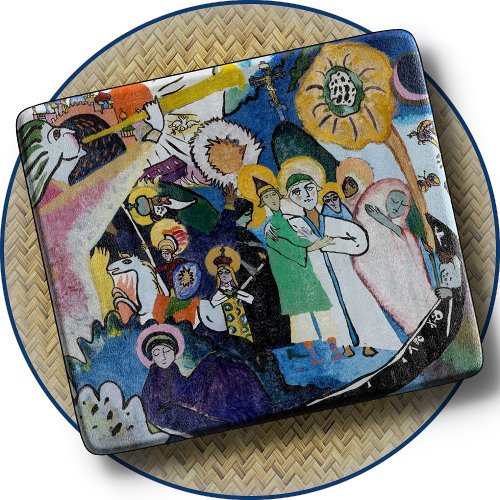 All Saints Day I _ 1911 by Wassily Kandinsky _ Cutting Board