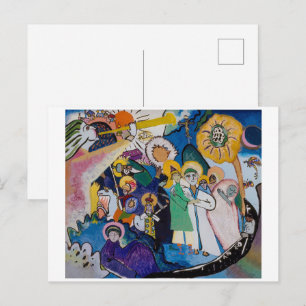 All Saints Day I Kandinsky Postcard
