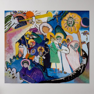 All Saints Day I Kandinsky Poster