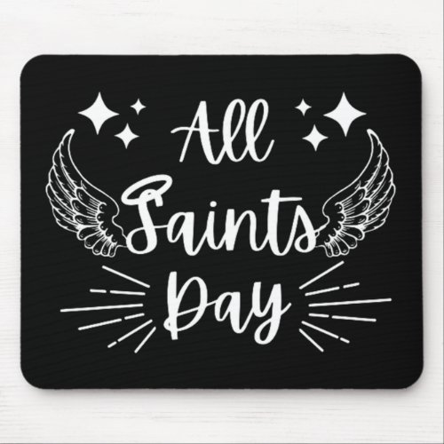 All Saints Day Mouse Pad