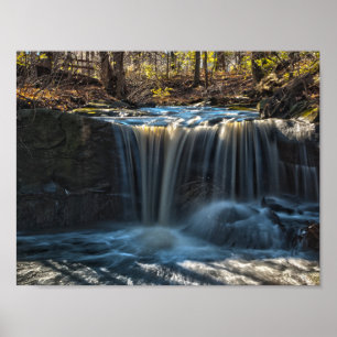 All Saints Falls, Olmstead Falls, Ohio Poster