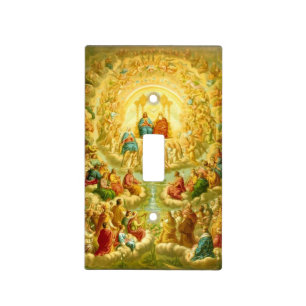 ALL SAINTS HEAVEN ANGELS LIGHT SWITCH COVER