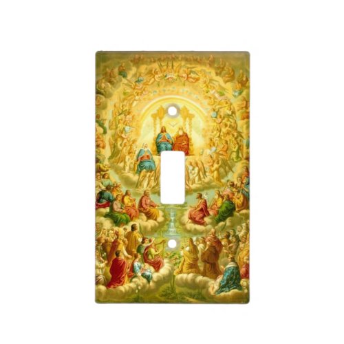 ALL SAINTS HEAVEN ANGELS LIGHT SWITCH COVER