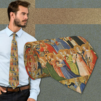 All Saints In Heaven Feast Day Neck Tie by ShowerOfRoses at Zazzle