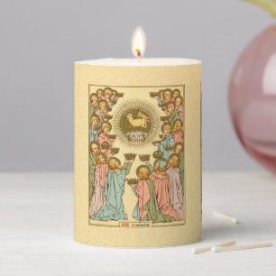 All Saints (RLS 00) 3"x4" Pillar Candle