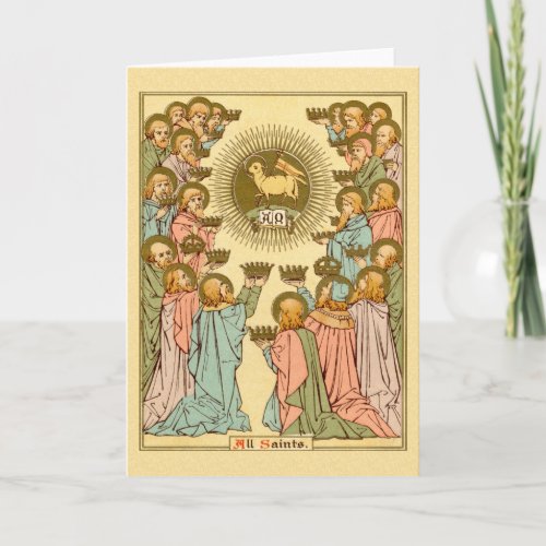 All Saints RLS 19 Blank Greeting Card