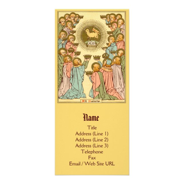 All Saints (RLS 19) Rack Card (Front)
