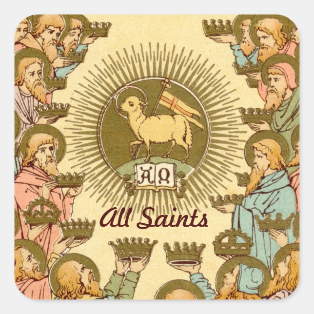 All Saints (RLS 19) Square Sticker (Front)