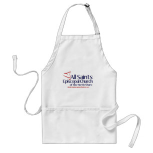 All Saints Vertical Logo Adult Apron