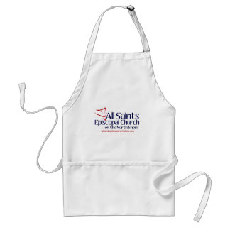 All Saints Vertical Logo Adult Apron