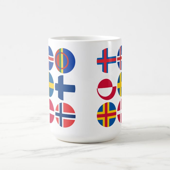 All Scandinavian Flags Mug
