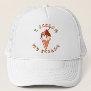All Scream For Ice Cream Trucker Hat
