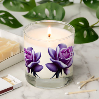 All Season Harmony 'Purple Roses' Scented Candle