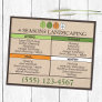 All Season Lawn Care  Landscaping Flyer