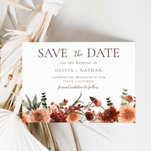 All Seasons Divine Boho Wedding Save The Date All Seasons Divine Boho Wedding Save The Date