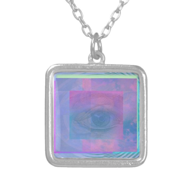 All Seeing Cosmic Eye Necklace (Front)