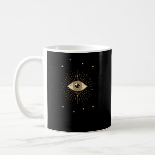 All Seeing Eye Astrology Mystic Tarot Witchy Coffee Mug