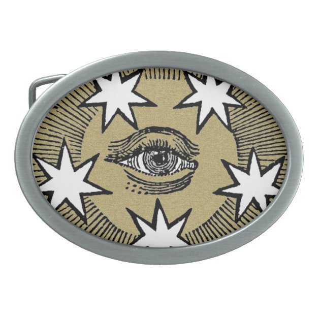 all seeing eye belt buckle