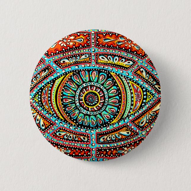 All Seeing Eye Button (Front)
