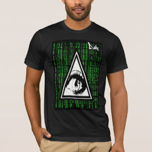 ALL SEEING EYE CODE T SHIRT BY DMT
