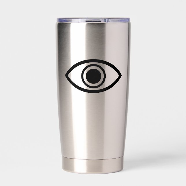all seeing eye insulated tumbler (Front)