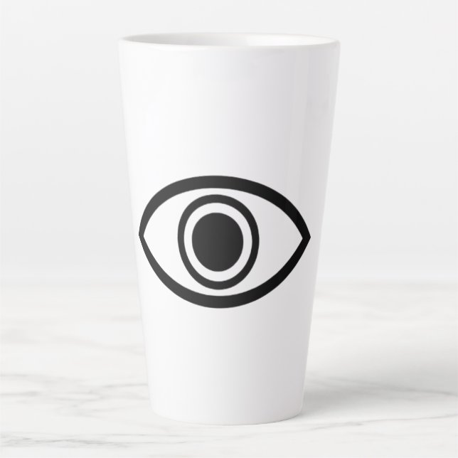 all seeing eye latte mug (Front)