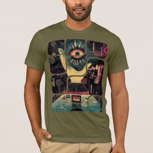All-Seeing Eye Men's T-shirt (Front)