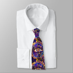 All seeing Eye Neck Tie