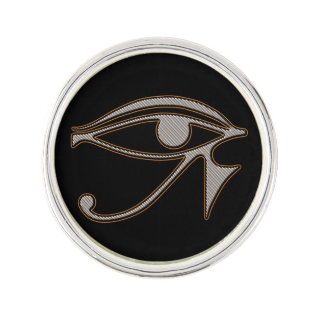 All Seeing Eye Of Ra Lapel Pin (Front)