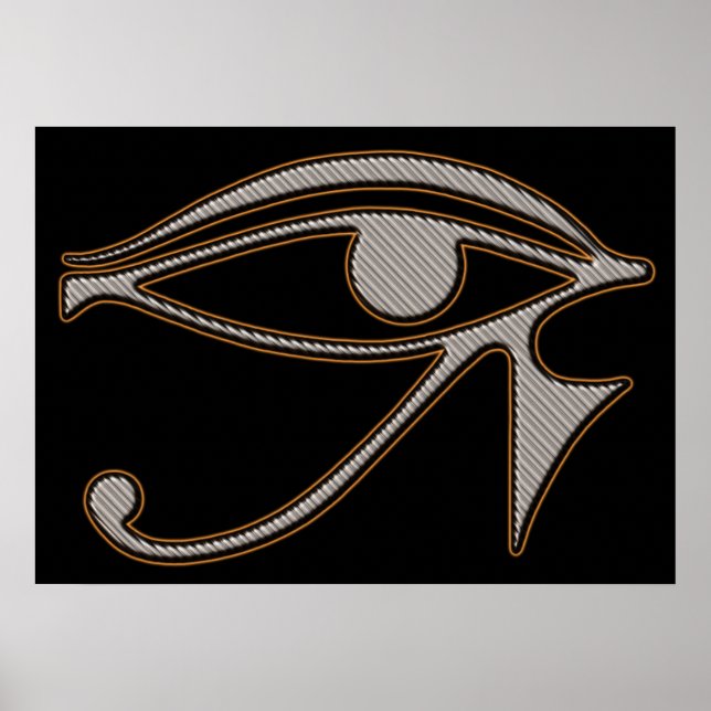 All Seeing Eye Of Ra Poster (Front)