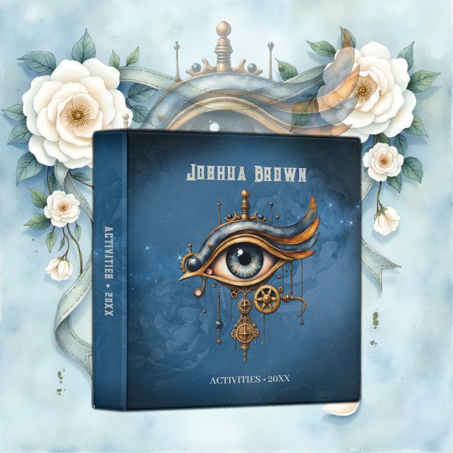 All-Seeing Eye of the Universe  3 Ring Binder (Creator Uploaded)