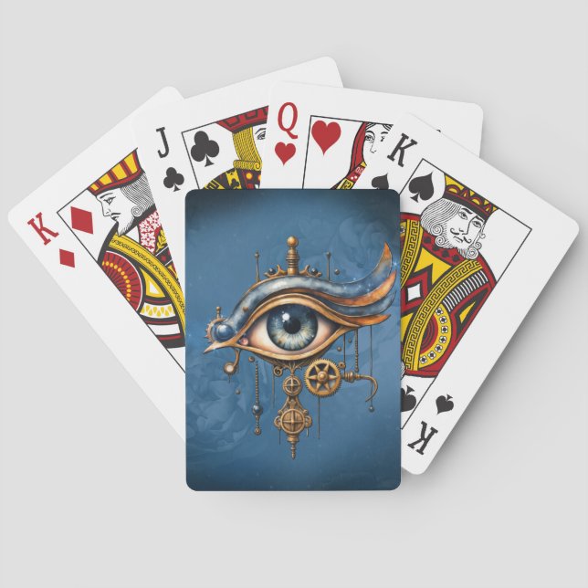 All-Seeing Eye of the Universe  Poker Cards (Back)