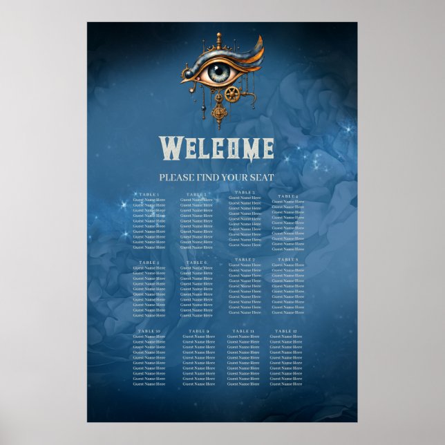 All-Seeing Eye of the Universe Poster (Front)