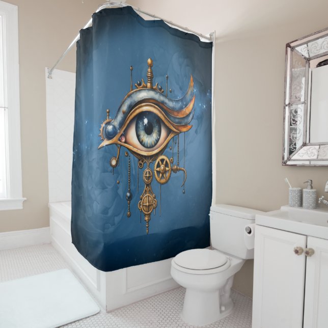 All-Seeing Eye of the Universe  Shower Curtain (In Situ)