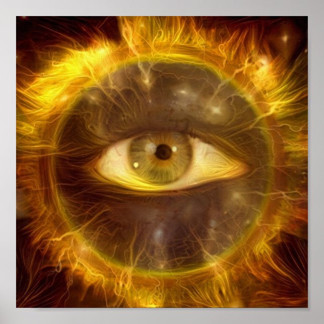 All seeing Eye Poster (Front)
