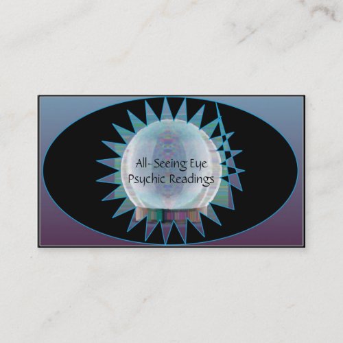 All_Seeing Eye Psychic Reader Business Card
