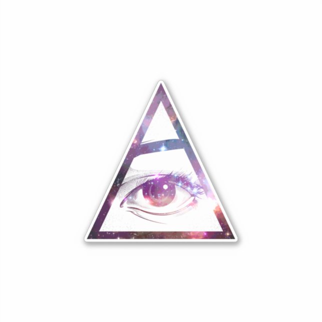 All Seeing Eye Sticker (Front)