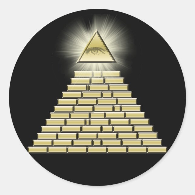 All Seeing Eye Sticker (Front)