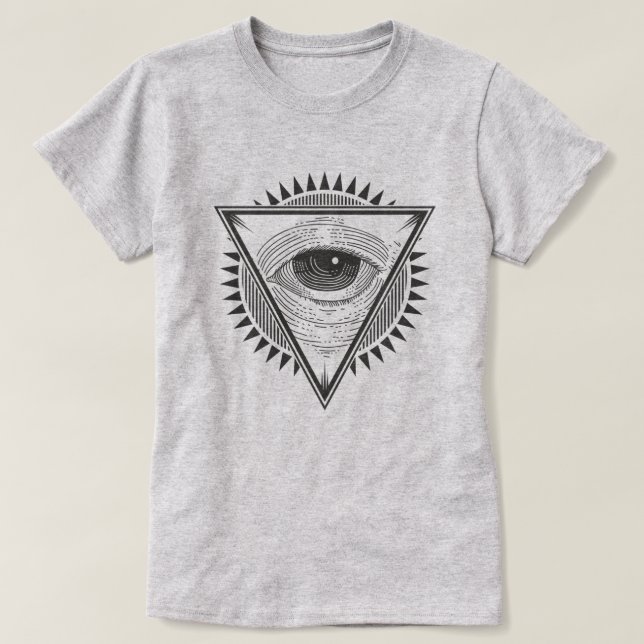 All Seeing Eye T-Shirt (Design Front)