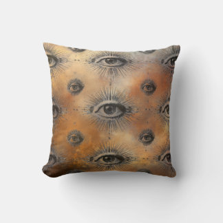 All-Seeing Eye Throw Pillow
