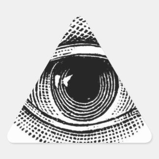 All Seeing Eye Triangle Sticker