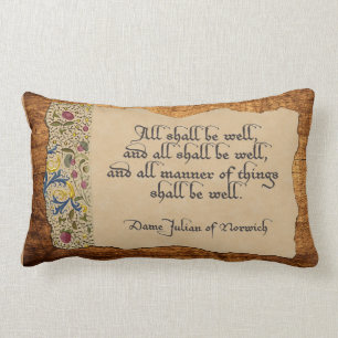 All Shall Be Well Lumbar Pillow