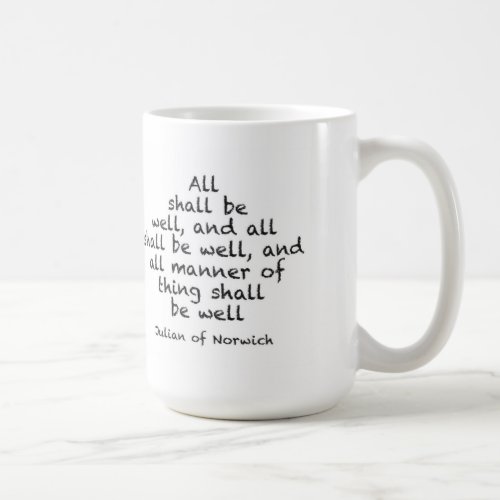 All shall be well mug