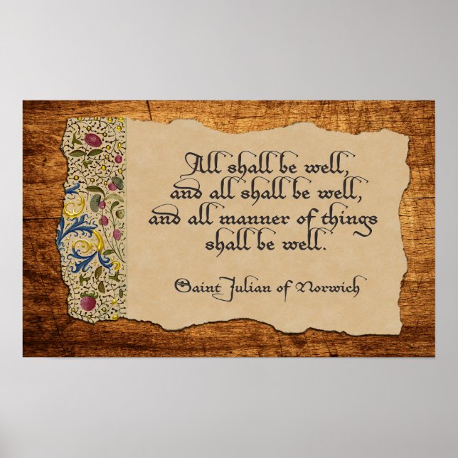 All Shall Be Well - Saint variant Poster (Front)