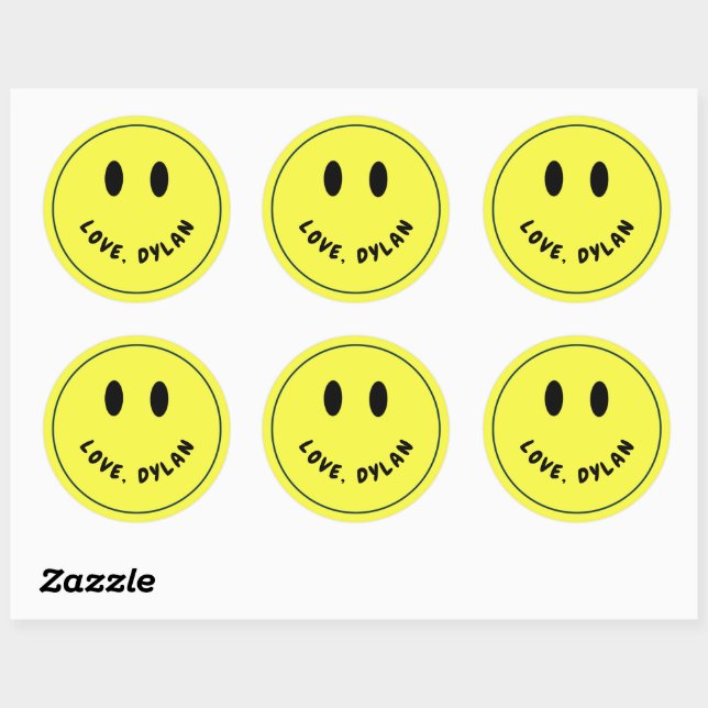 All Smiles Gift Sticker (Sheet)